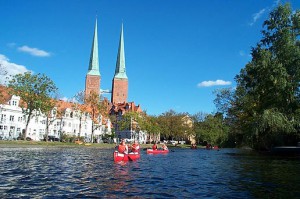 Erlebnis Kanutour Lübeck Eventagentur Lübeck zu Betriebsausflügen und Gruppenreisen in Lübeck