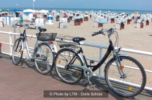 Fahrradtour als Betriebsausflug bei Travemünde an der Ostsee
