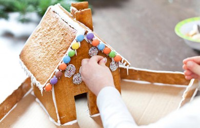 Pfefferkuchenhaus-Wettbewerb, Weihnachtsfeier an der Ostsee